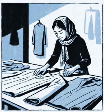 کار با پارچه