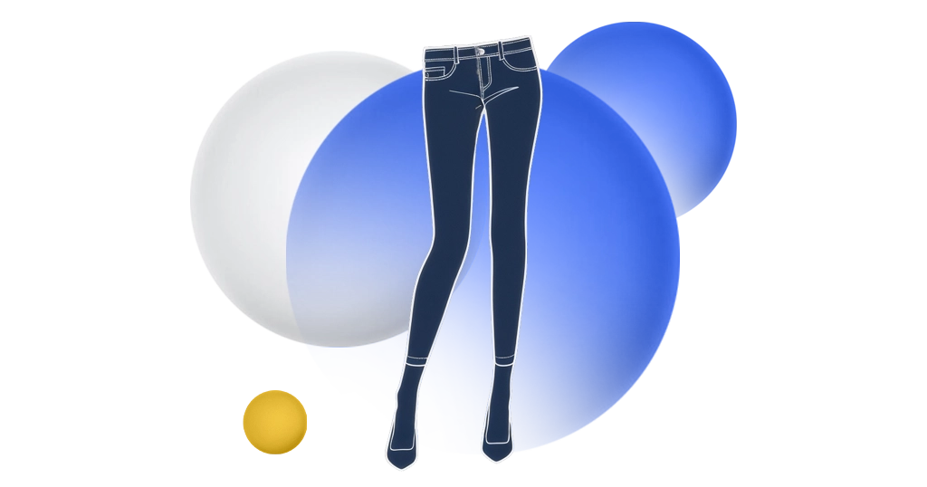 سیلوئت در شلوار جین