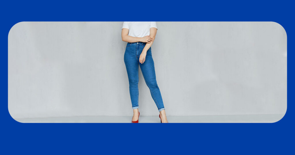 ترکیب شلوار جین با تی شرت