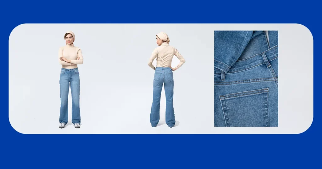 شلوار جین روشن