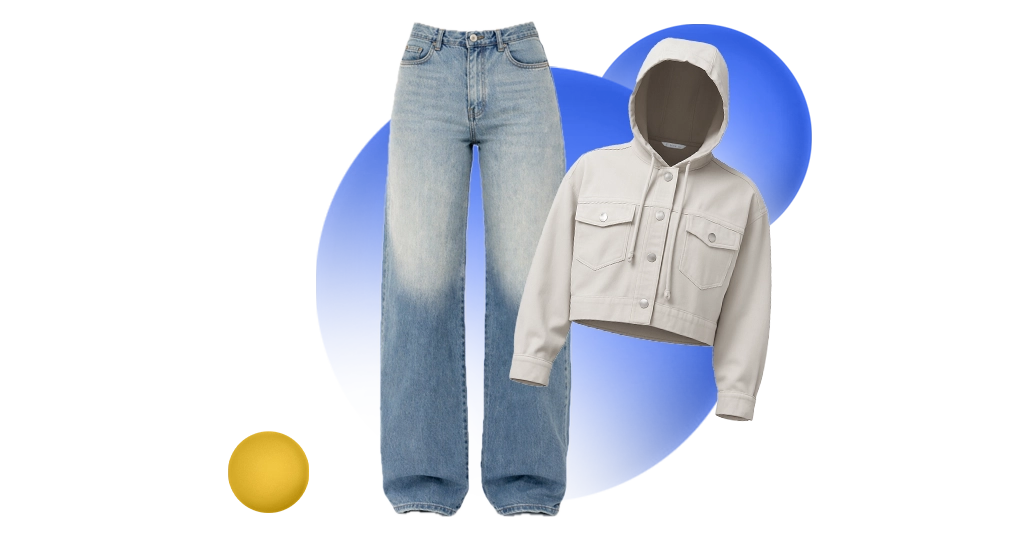 استایل با شلوار واید