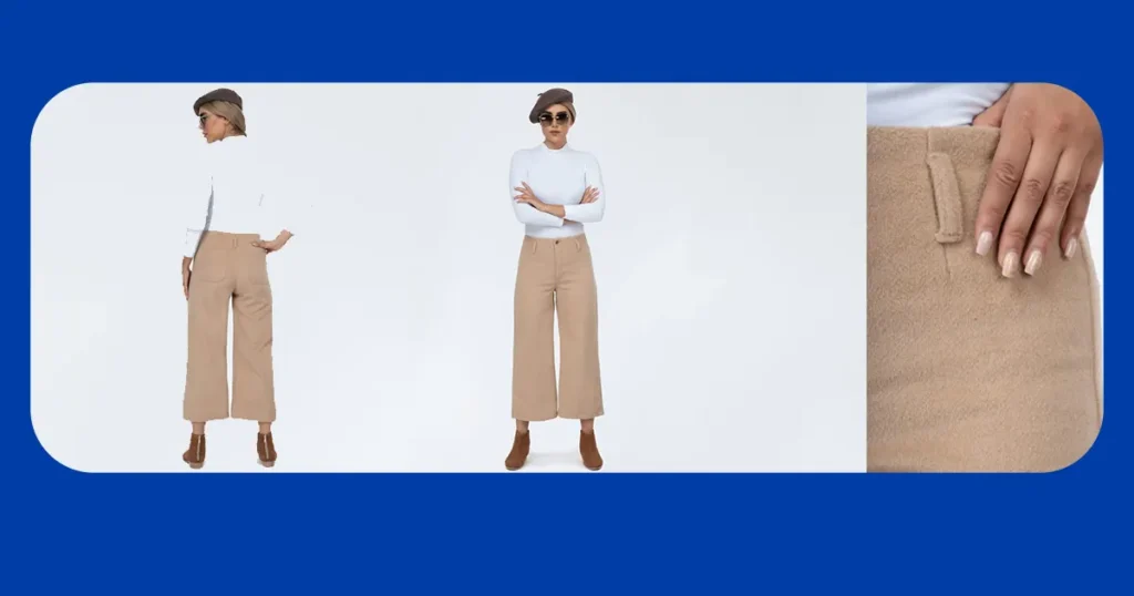 شلوار فوتر شاین واید لگ (Wide Leg)