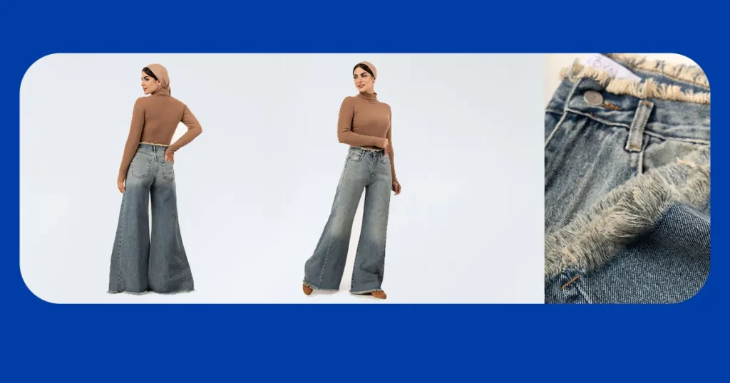 شلوار جین اسپنیش (Spanish) کمر ریش