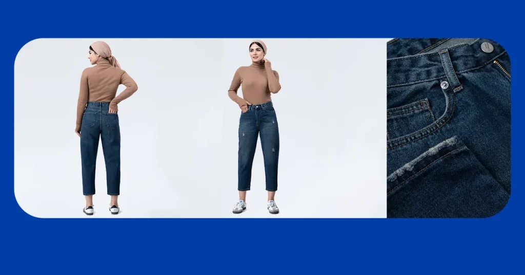 استایل مناسب برای شلوار مام استایل