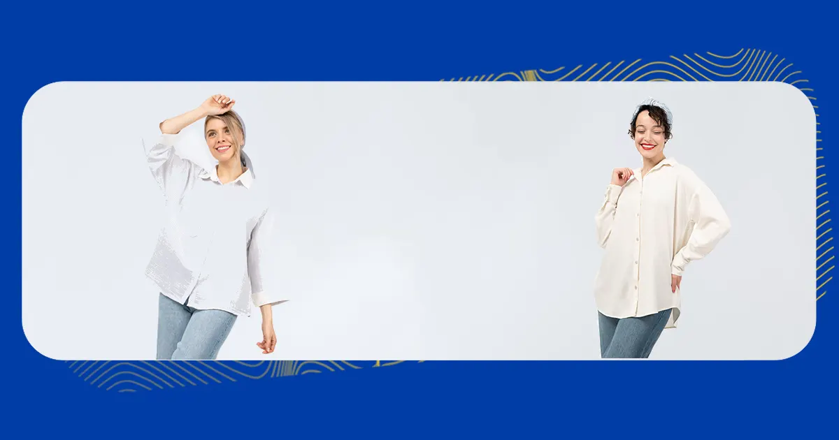 ست کردن شومیز سفید با شلوار و دامن