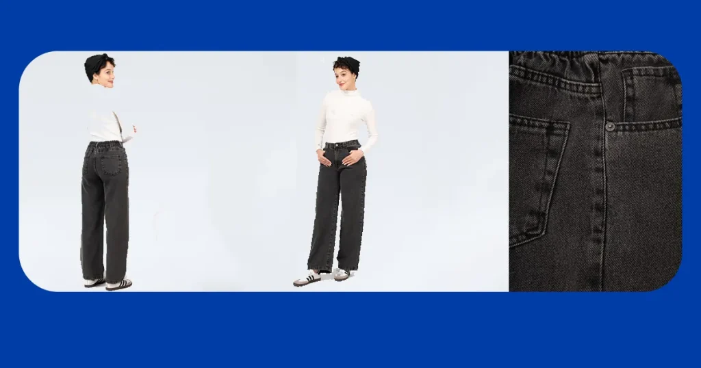 شلوار بگ جین