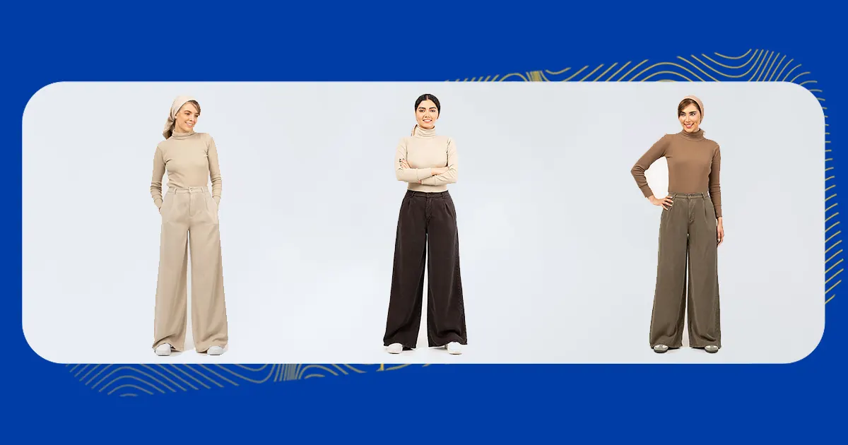 شلوار بگ سیلک