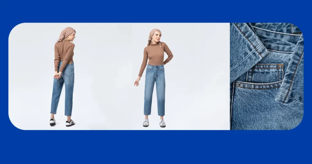 شلوار مام استایل