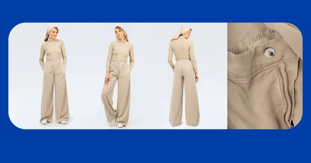 نحوه صحیح نگهداری شلوار بگ سیلک