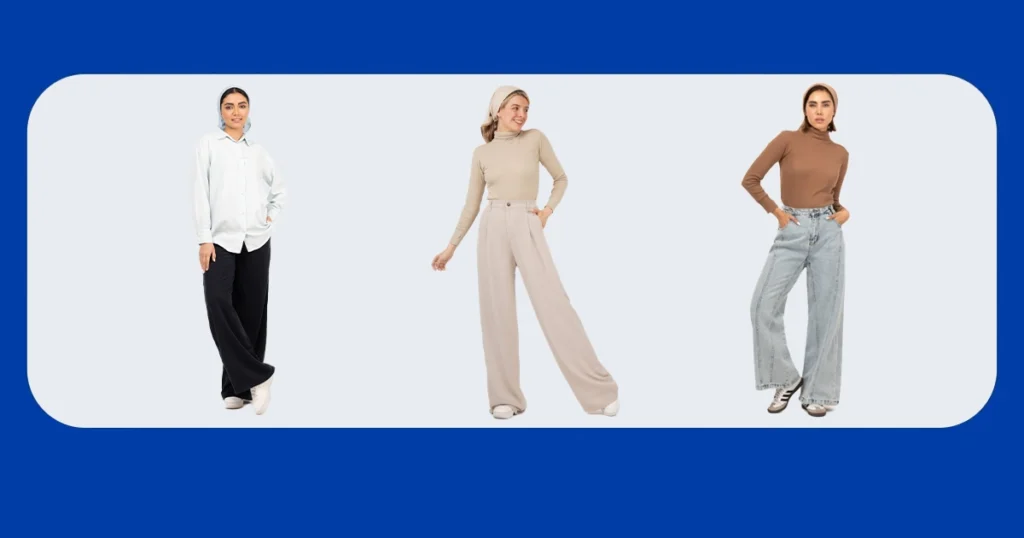 ایده‌های استایل با شلوار بگ