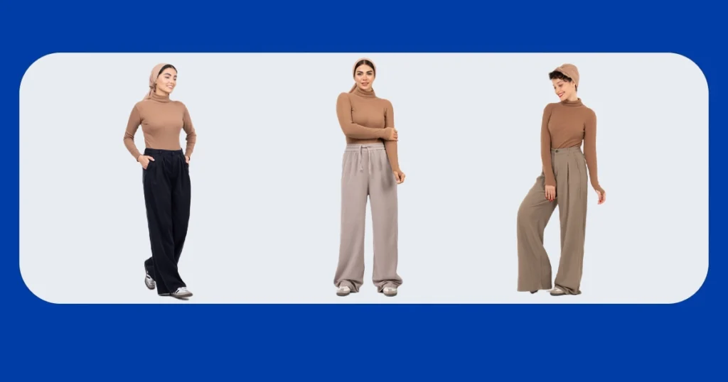 نکات انتخاب شلوار بگ مناسب فرم بدن