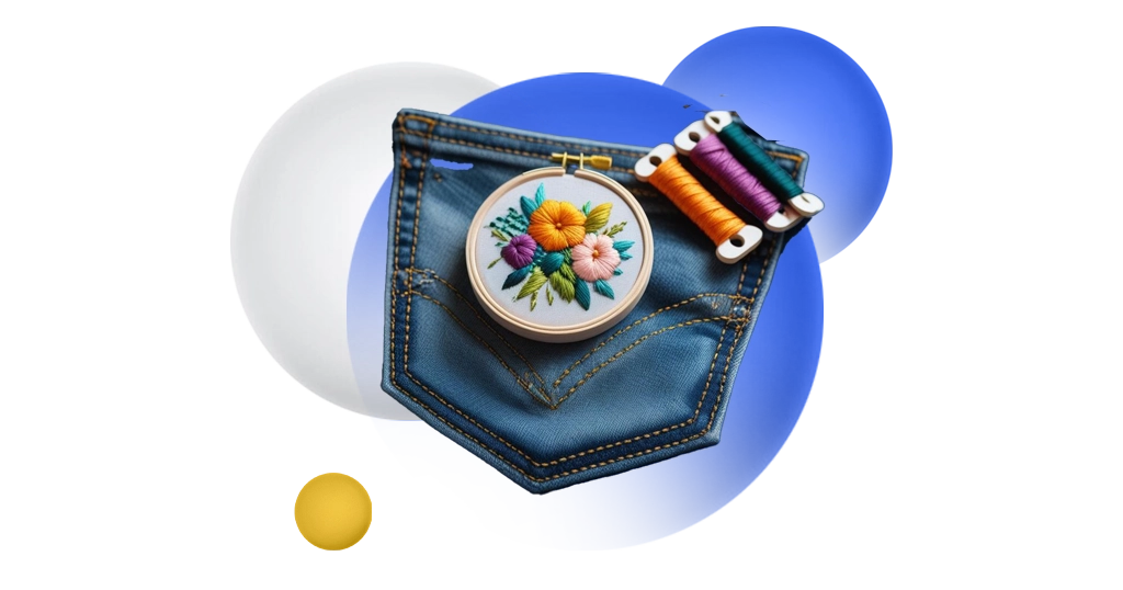 گلدوزی‌های ظریف تابستانی