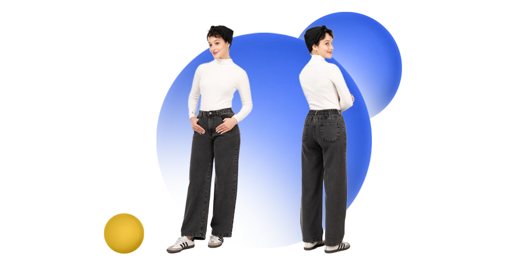 شلوار جین بگ Baggy Jeans