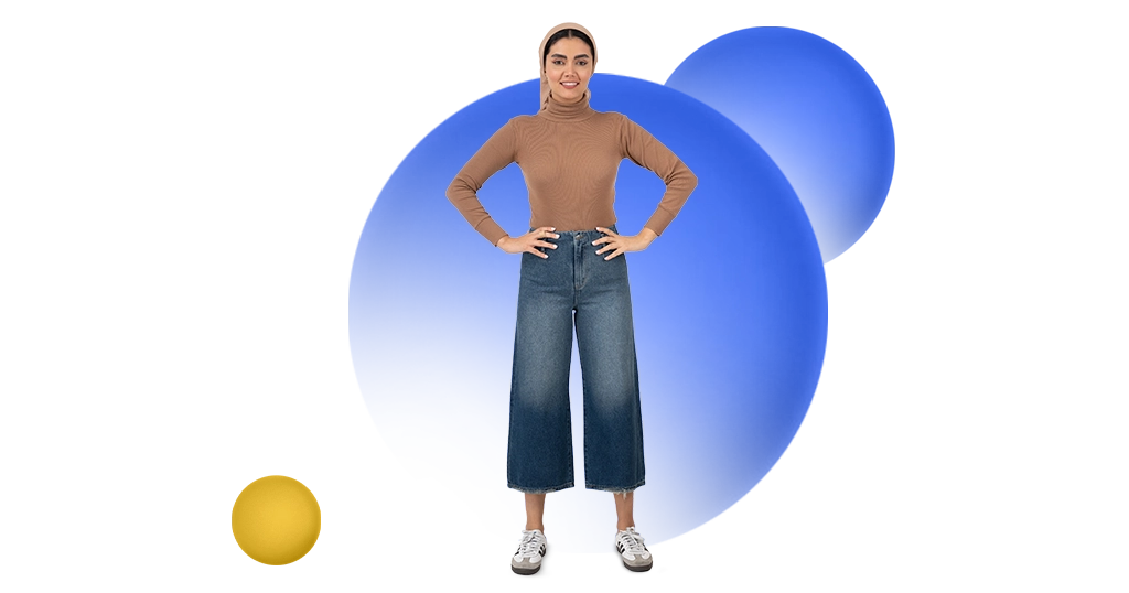 شلوار واید لگ کوتاه با چه کفش‌هایی ست می‌شود؟