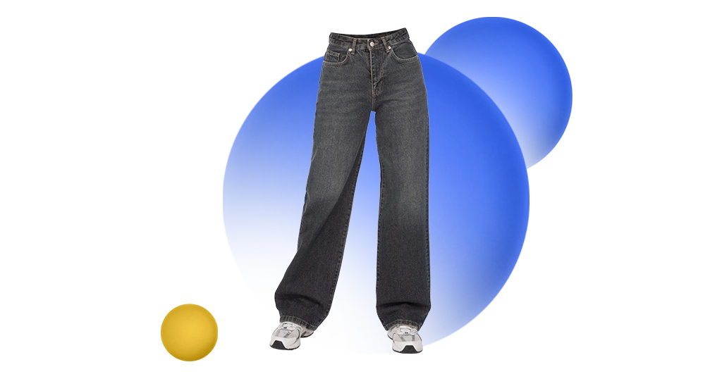 شلوار نیم بگ برای قد کوتاه