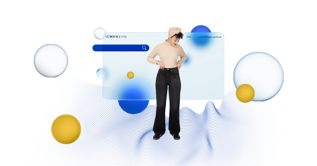 شلوار نیم بگ زنانه