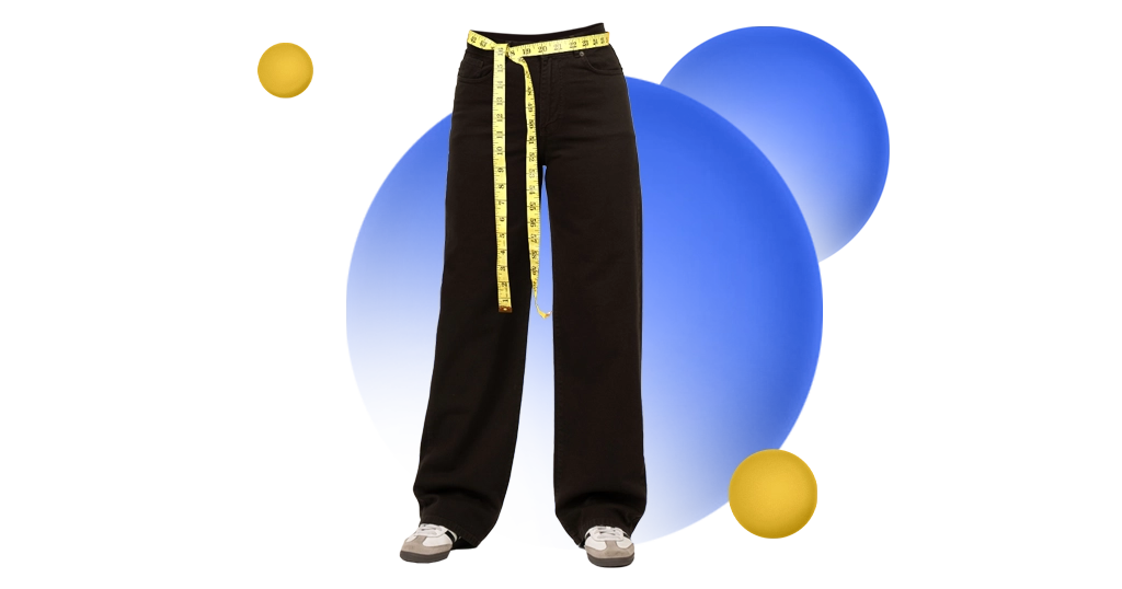 چگونه سایز صحیح شلوار نیم بگ را انتخاب کنیم